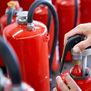 Refill, Service & Quality test of Fire Extinguisher